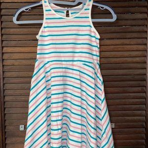 Kids tank top striped dress
